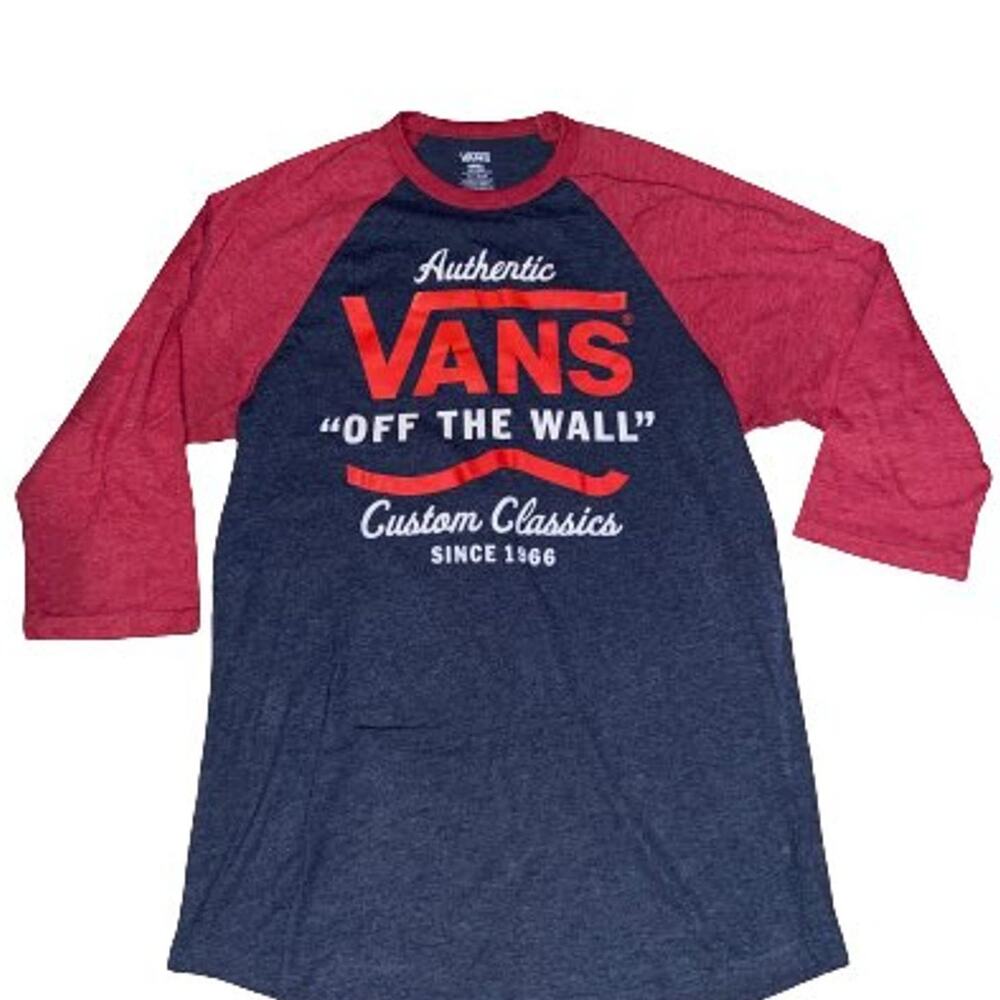 Vans Men's SM Baseball Jersey Graphic T-Shirt
